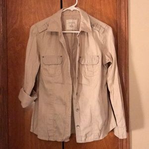 Women’s, Small, Tan Utility Jacket